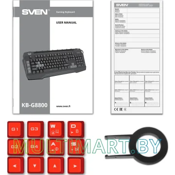 Клавиатура SVEN KB-G8800 картинка 6